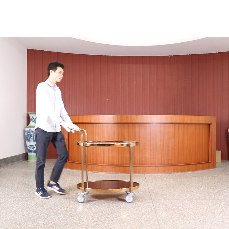 Carro de servicio de bar Hotel de lujo Catering Comida Licor Trolley